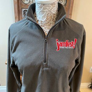 664 EUC Jamfest  Pullover Fleece Sweater